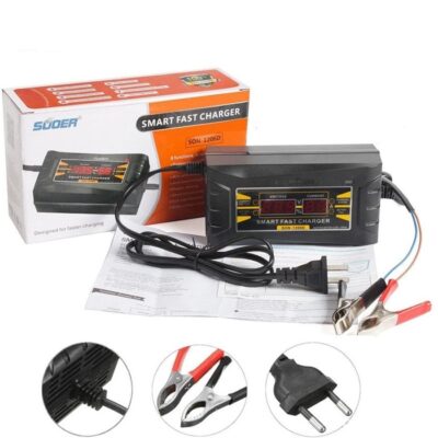 Battery Charger 12V 6A DIGITAL DISPLAY AGM/GEL/VRLA Battery SON-1206D