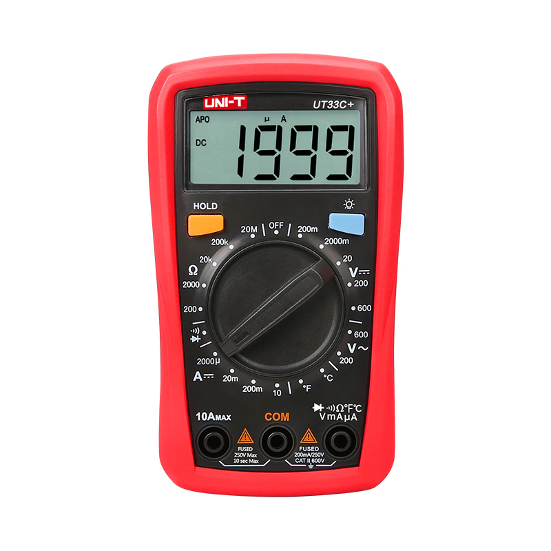 Meter Uni-T UT33C+ Digital Palm Size Multi Meter