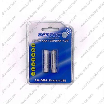 Battery BESTON Rechargeable 1350mAh AAA 1.2V NiMH