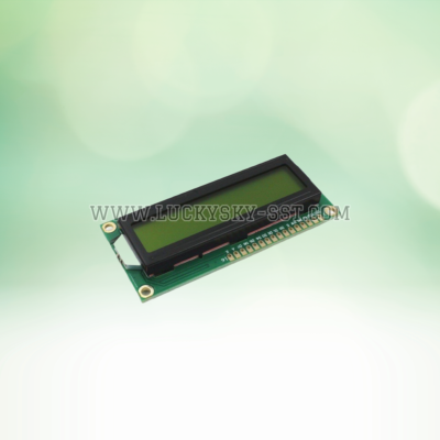 LCD (2×16) Yellow Backlight