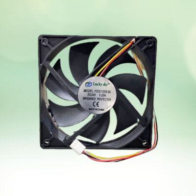 FAN AXIAL LUCKY SKY 120x120x38MM 3-WIRE 24V-DC 0.20A