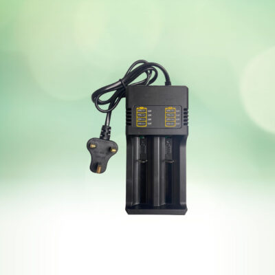 Charger MP-282AX 2-Way Universal Quick Charger for 3.7V 16340/17335/18490/18500/18650/21700 rechargeable battery