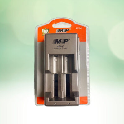 Charger MP-847 2-Way Universal Quick Charger for 3.7V 16340/17335/18490/18500/18650/21700 rechargeable battery
