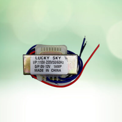 Transformer LUCKY SKY Single Phase 110v/220v To 0v-12v AC 1 Ampere (1000mA)
