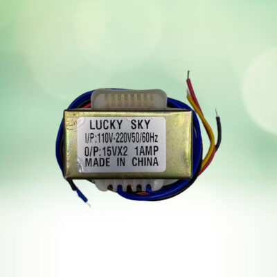 Transformer LUCKY SKY Single Phase 110v/230v AC To Dual 15v-0v-15v AC 1 Ampere (1000mA)