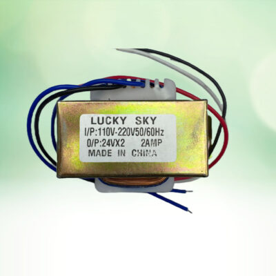 Transformer LUCKY SKY® Single Phase 110v/230v AC To Dual 24v-0v-24v AC 2 Ampere (2000mA)