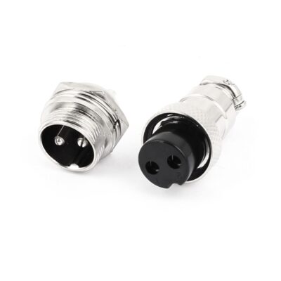 Connector Aviation GX16 connector 2 poles 250V 7A