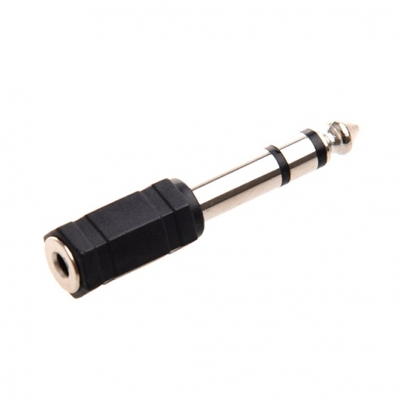 Connector 3.5mm Female to 6.35mm Male Stereo Audio