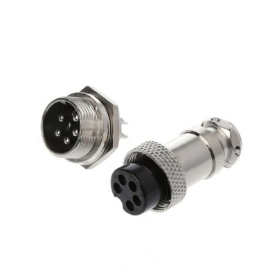 Connector Aviation GX16 connector 5 poles 250V 7A