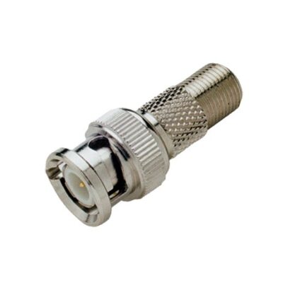Connector BNC Male to F-Type Female Adapter