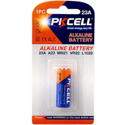 Battery PKCELL 23A 12V Ultra Alkaline Battery 1 Piece Blister