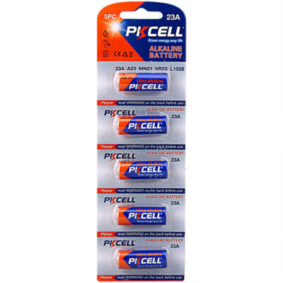 Battery PKCELL 23A 12V Ultra Alkaline Battery 5 Pcs Blister