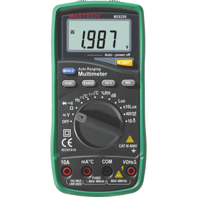 METER MASTECH DIGITAL MULTIMETER MS8209 AUTO RANGING – SPECIAL APPLICATION