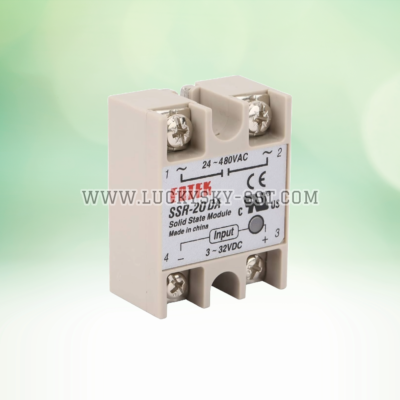 RELAY SOLID STATE RELAY SSR FOTEK DC INPUT TO AC OUTPUT 20DA