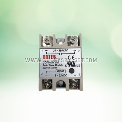 RELAY SOLID STATE RELAY SSR FOTEK DC INPUT TO AC OUTPUT 50DA