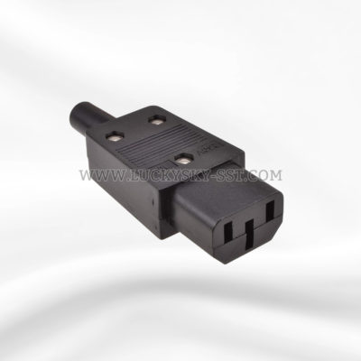 kettle Plug 3 Pin In Line IEC C13 Female 250v 10 Amp