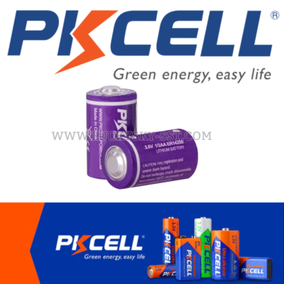 BATTERY PKCELL Li-SOCL2 ER 14250 1/2AA 3.6V 1200MAH