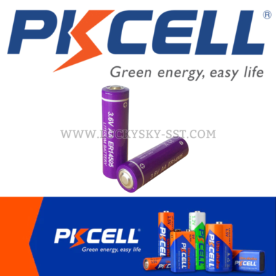 BATTERY PKCELL Li-SOCL2 ER 14505 3.6V AA 2400MAH