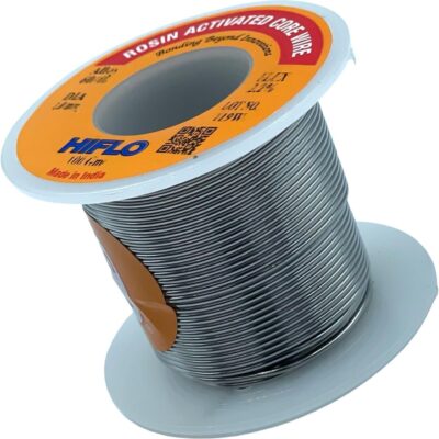 HIFLO Solder Wire 1.0MM 100G With Tin Lead 60/40 Alloy Electronics Solder Wire, Made in India (1.0mm 100g)