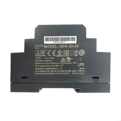 Meanwell HDR-30-24 Power Supply – 30W 24V 1.5A – Ultra Slim